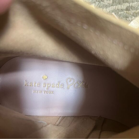 Kate Spade Saks Fringe ankle Booties Size 6.5 - Picture 5 of 11